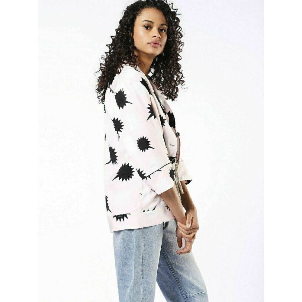 DIESEL Women's Pink G- sleep Jacket Size Small $29 - Picture 4 of 7